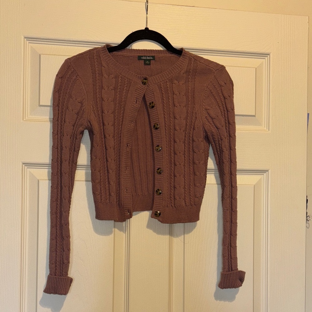 Pink Cardigan